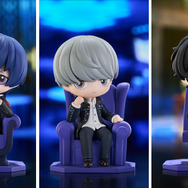 不敵な笑みを浮かべる「ジョーカー」がカッコいい…!『ペルソナ』シリーズの男性主人公がデフォルメフィギュアにー真剣な表情の「番長」や、クールな「キタロー」も