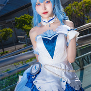 星街すいせい「ホロライブ」／ありすねるる（X：@alice_shirasu）、撮影：山颪ヒア（X：@fotomachen）