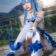 星街すいせい「ホロライブ」／ありすねるる（X：@alice_shirasu）、撮影：山颪ヒア（X：@fotomachen）