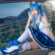 星街すいせい「ホロライブ」／ありすねるる（X：@alice_shirasu）、撮影：山颪ヒア（X：@fotomachen）