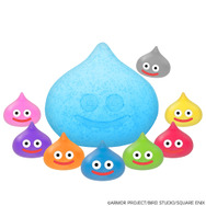 『ドラクエ』スライムが溶けると中からスライム！全8色のかわいいカラフルマスコット入りバスボールが予約受付中