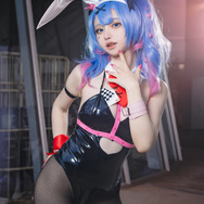 初音ミク（ラビットホール）／穂波あみ（X：@nam_man3）、撮影：山颪ヒア（X：@fotomachen）