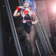 初音ミク（ラビットホール）／穂波あみ（X：@nam_man3）、撮影：山颪ヒア（X：@fotomachen）