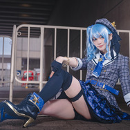 星街すいせい「ホロライブ」／青髭のレト（X：@_rret0）、撮影：山颪ヒア（X：@fotomachen）