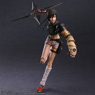 大胆に見せたお腹がセクシー!『FF7 リバース』より「PLAY ARTS改 ユフィ・キサラギ」が予約受付中―巨大な手裏剣でかっこよくポージング