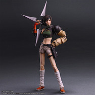 大胆に見せたお腹がセクシー!『FF7 リバース』より「PLAY ARTS改 ユフィ・キサラギ」が予約受付中―巨大な手裏剣でかっこよくポージング