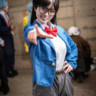 コナンの格好をした毛利蘭「名探偵コナン」もころす（X：@mokorosu）