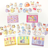 スイーツに夢中なピカチュウたちが愛らしい！揃えたくなる「ポケピース」フレークシール入りポーチが、カプセルトイで登場