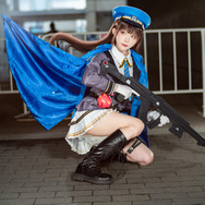 ディーゼル『勝利の女神:NIKKE』／綺太郎（X：@kitaro_cos）、撮影：乃木章（X：＠Osefly）／『勝利の女神:NIKKE』ブース出演