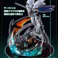 「聖戦士ダンバイン」より「サーバイン」がリアルな大型スタチューフィギュアに！宿敵「ズワウス」との激闘を緻密な造形で再現