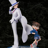 背中合わせにたたずむ姿がカッコいい！永遠のライバル「江戸川コナン&怪盗キッド」が揃ってフィギュア化