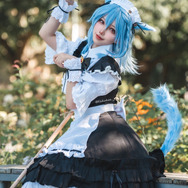 猫耳メイド装備『ファイナルファンタジーXIV』／洛洛子（X：@Rakukoooo、Instagram：rakukoo）