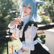 猫耳メイド装備『ファイナルファンタジーXIV』／洛洛子（X：@Rakukoooo、Instagram：rakukoo）