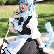 猫耳メイド装備『ファイナルファンタジーXIV』／洛洛子（X：@Rakukoooo、Instagram：rakukoo）
