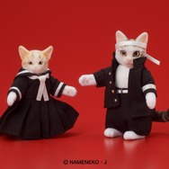 一世を風靡した「なめ猫」が復活！昭和を感じるオプションパーツも楽しいアクションフィギュアに