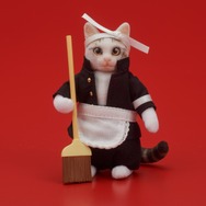 一世を風靡した「なめ猫」が復活！昭和を感じるオプションパーツも楽しいアクションフィギュアに