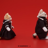 一世を風靡した「なめ猫」が復活！昭和を感じるオプションパーツも楽しいアクションフィギュアに