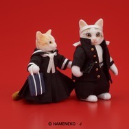 一世を風靡した「なめ猫」が復活！昭和を感じるオプションパーツも楽しいアクションフィギュアに