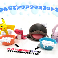 泡まみれのピカチュウがかわいい！『ポケモン』バスタイムを楽しむシャリタツや全長7.5cmのドオーが「アワアワマスコット」に