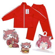 VTuber・赤見かるびのボクサーパンツ！？名札つきジャージや“ぬいぐるみ”など、かわいすぎる公式グッズが予約受付中