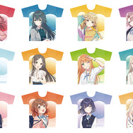 『学園アイドルマスター』のグッズが早くも登場！缶バッジやTシャツ、デフォルメイラスト使用のアクリルフィギュアなどをラインナップ