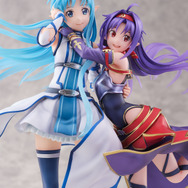 「SAO」アスナ＆ユウキが仲良くじゃれ合う姿を立体化！エフェクトを抑えたシンプルなつくりで飾りやすく