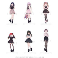 新衣装でもやっぱりムッチムチ！『グリッドマン ユニバース』宝多六花ら6人が“ダークガーリーファッションで”描き下ろしグッズ化