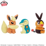 『ポケモン』より約30cmの大きな「ゴンベ」ぬいぐるみがプライズに登場！ほっぺをピタッとする「ヒノアラシ」「ポカブ」も新たにラインナップ