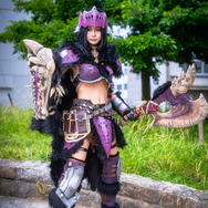 ジャナフ装備『モンスターハンター』／ひょう（X：@Hyoooviolet）