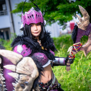 ジャナフ装備『モンスターハンター』／ひょう（X：@Hyoooviolet）