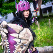 ジャナフ装備『モンスターハンター』／ひょう（X：@Hyoooviolet）