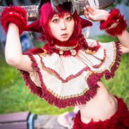 オリジナル赤ケモノちゃん／五月うさぎ（X：@n_h_molding）