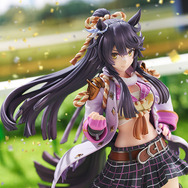 引き締まったお腹も再現！『ウマ娘』ナリタブライアンが勝負服でフィギュア化―風になびく尻尾と髪の躍動感