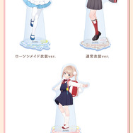 メイド衣装でお出迎え！しぐれうい×ローソンコラボグッズが登場