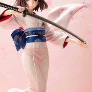 劇場版『空の境界』より「両儀式」がフィギュア化！着物に日本刀を構えた見ごたえのある造形、購入特典で「直死の魔眼」も再現