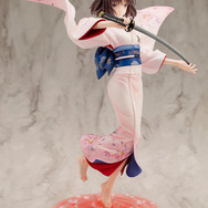 劇場版『空の境界』より「両儀式」がフィギュア化！着物に日本刀を構えた見ごたえのある造形、購入特典で「直死の魔眼」も再現