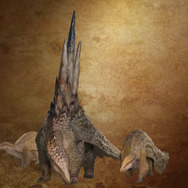 『モンハンワイルズ』新モンスターが公開!調査隊が最初に訪れる「隔ての砂原」に生息する「闢獣 ドシャグマ」「纏蛙 チャタカブラ」