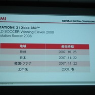 【KONAMI MEDIA CONFERENCE 2007】 ウイイレWiiが初公開！(2)