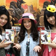 AKB48メンバー第興奮、Wiiモーションプラス専用ソフト『レッドスティール2』を体験