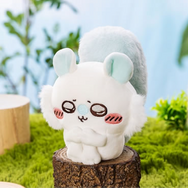 光る！！輪っかをつけたうさぎ、飛び立つモモンガ　2個セット ちいかわ 光る！！輪っかをつけたうさぎマスコット | ちいかわ