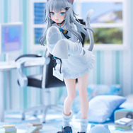 Nachonekoの可愛すぎる“猫ポーズ”！モチっとした太ももにピョコンと生えた尻尾も再現のフィギュアが、一週間限定で受付中ー赤見かるびと並べて揃えたい