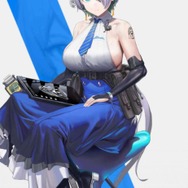 チラ見え素肌に釘付け！『勝利の女神：NIKKE』ブリッドがお座りフィギュア「ぬーどるストッパー」としてプライズ展開