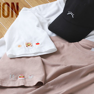 『星のカービィ』フードアイコンの刺繍が可愛い！「カービィカフェ」から、シンプルで使いやすいTシャツとキャップが新登場