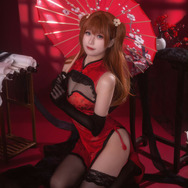 アスカ『エヴァンゲリオン』／汐旭旭（Weibo：汐旭旭）