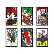 カプコン40周年記念「カプコン花札」が再販予約受付中!『ストリートファイター』『モンハン』など全48札がユニークなイラストに