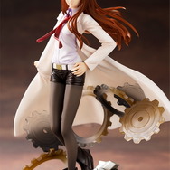 愛おしく見つめる儚い視線…『シュタゲ』牧瀬紅莉栖が作中の雰囲気そのままに立体化！周囲の歯車や台座で世界観を表現