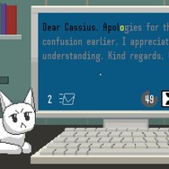 助けて！猫がキーボードの上に…タイピングゲーム『Keyboard Catastrophe』無料リリース。やきもちペットと格闘しながらメール作業