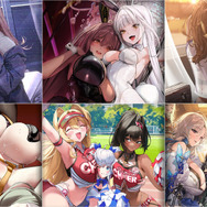 新たなチアガール実装の『勝利の女神：NIKKE』、「バニー」「メイド」「女将と女中」「スクールガール」など、歴代ニケの制服姿もキュート【フォトレポ】