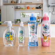『ポケモン』ヤシノミ洗剤にナッシーが隠れてる？ピカチュウ、ニャオハたちがボトルにデザイン！期間限定パッケージが発売
