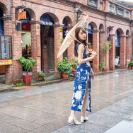 チャイナドレス「不軌不軌」／譚至玢/Edenさん（Instagram：yuiyui331）